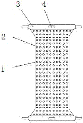 Pressure loss-free filter cloth for dust collector