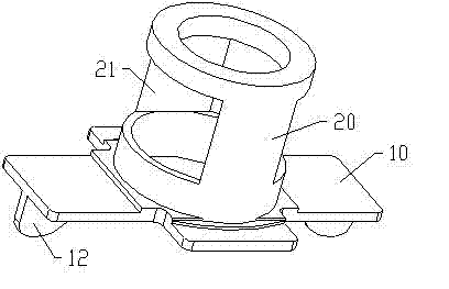 Photovoltaic module mounting rack