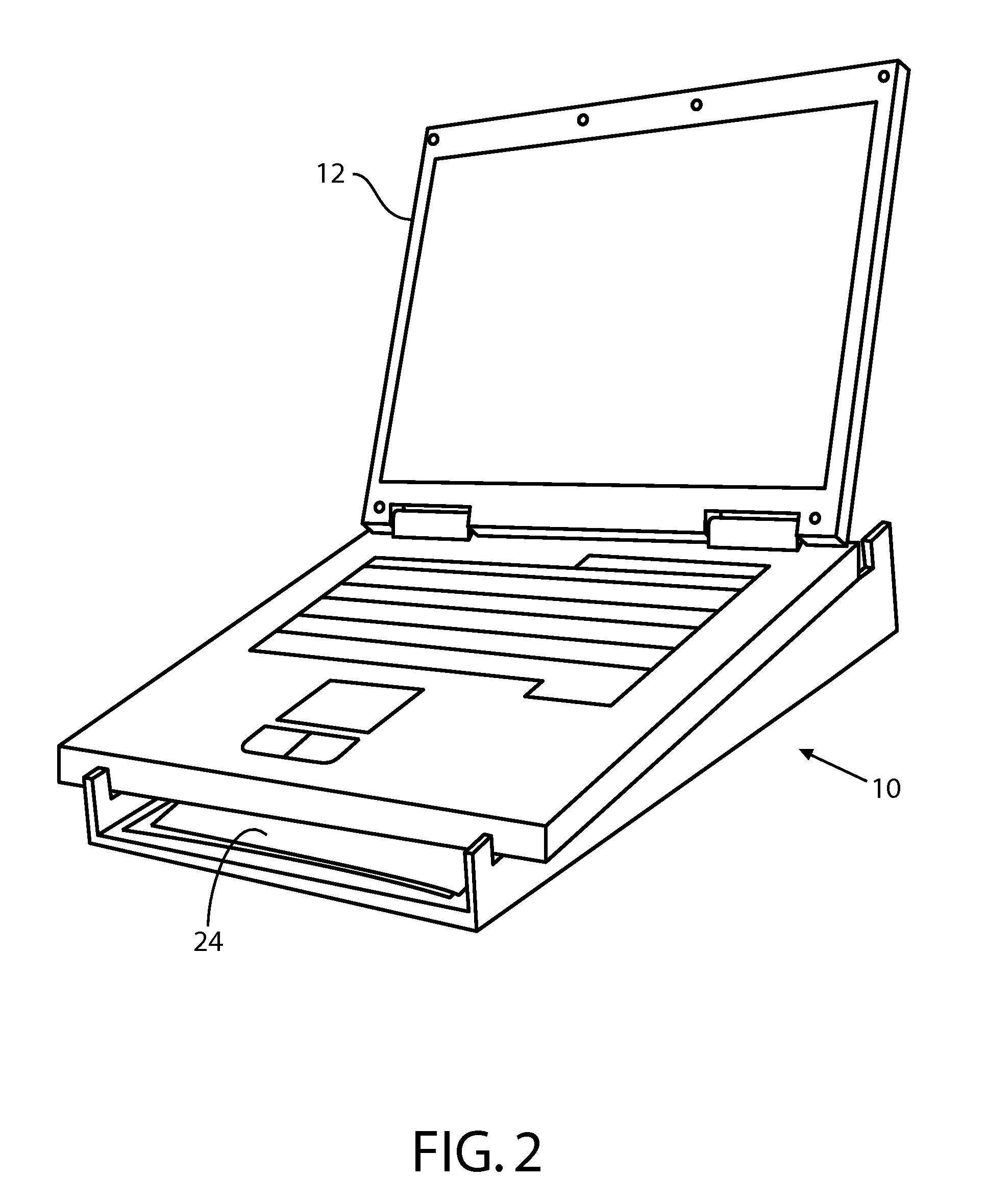 Laptop computer stand