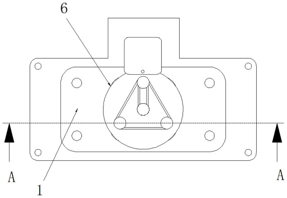 Burr polishing device for sealing gasket mounting hole