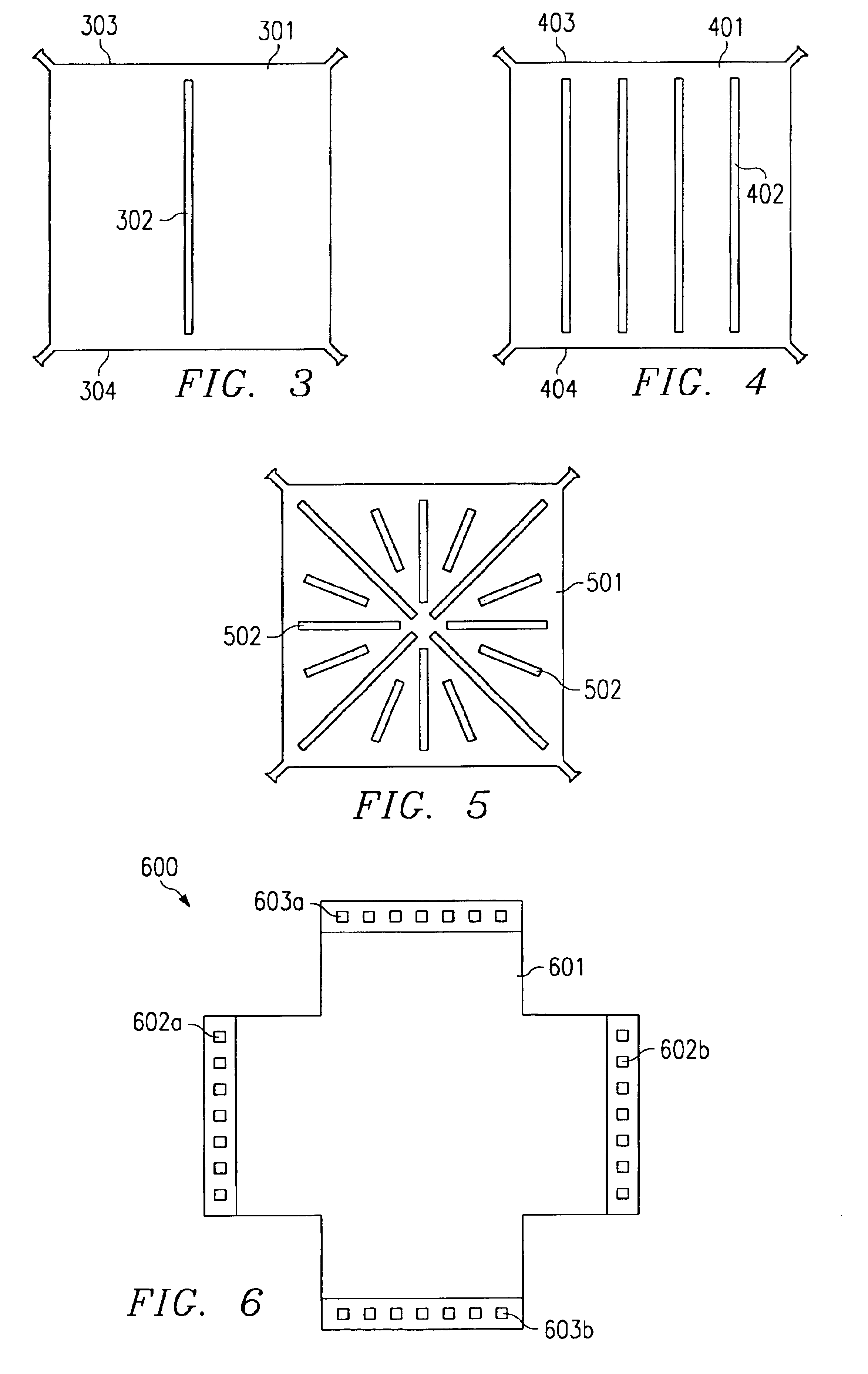 Integrated circuit leadframes patterned for measuring the accurate amplitude of changing currents