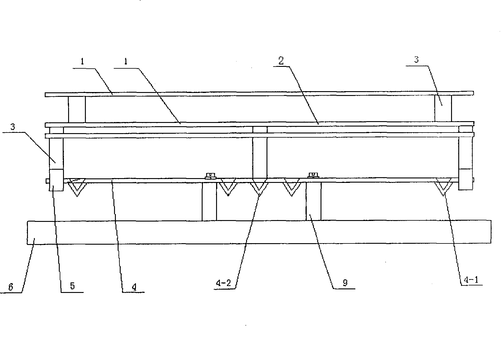 Plane spring capable of eliminating short-range vibratory