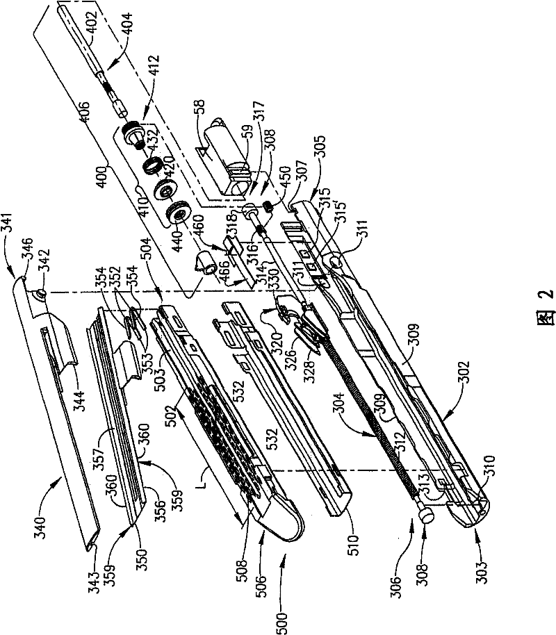 Disposable staple cartridge having an anvil with tissue locator