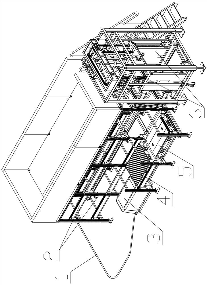 Intensive heavy-load intelligent warehousing system