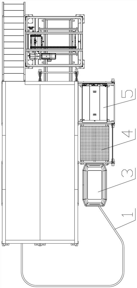 Intensive heavy-load intelligent warehousing system