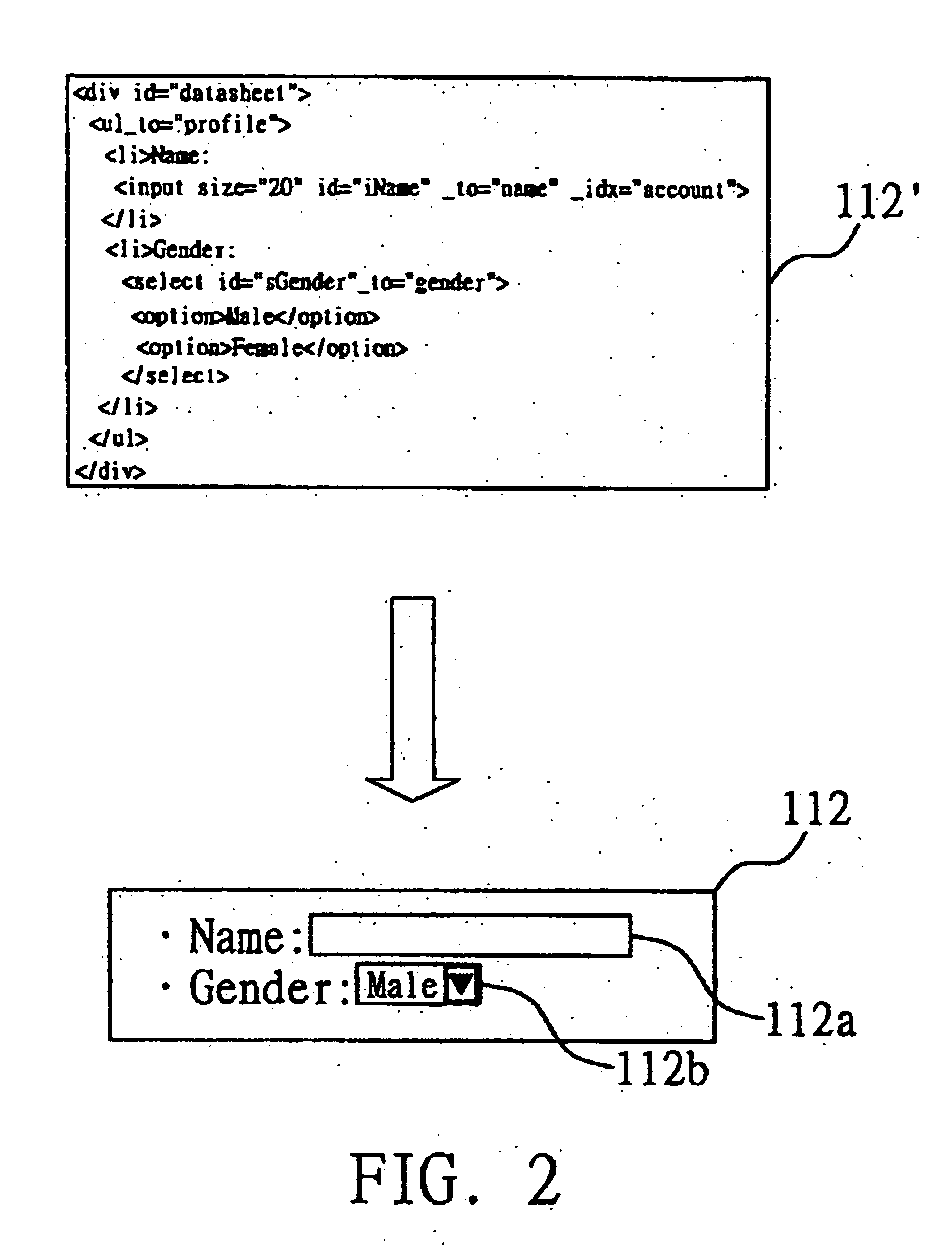 Web-based client/server interaction method and system
