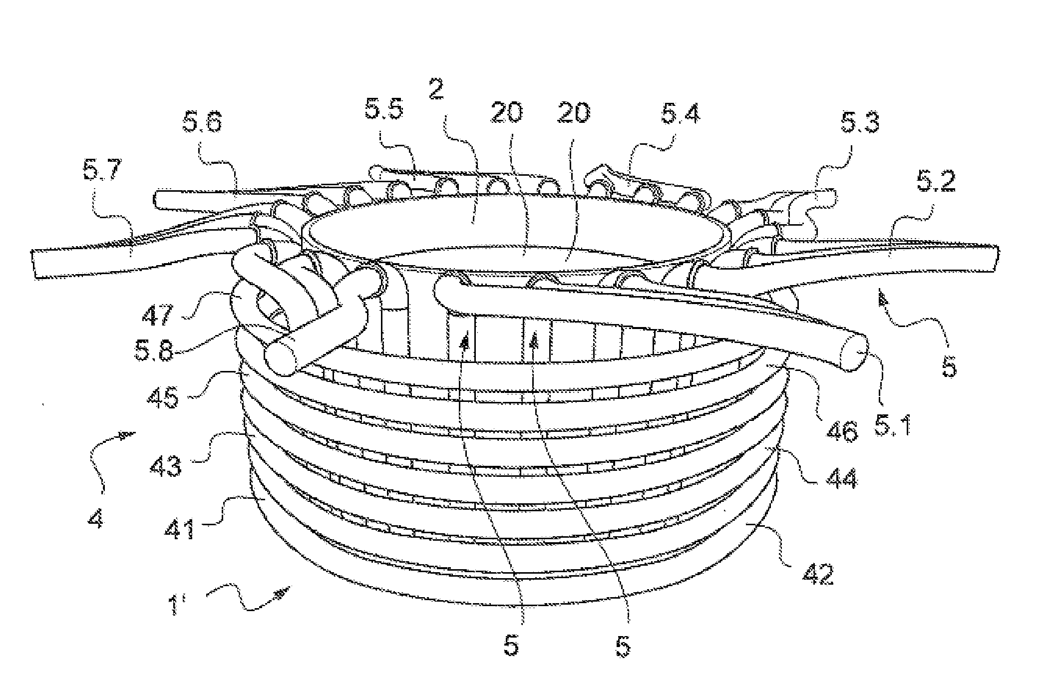 Electromagnetic induction furnace and use of the furnace for melting a mixture of metal(s) and oxide(s), said mixture representing a corium