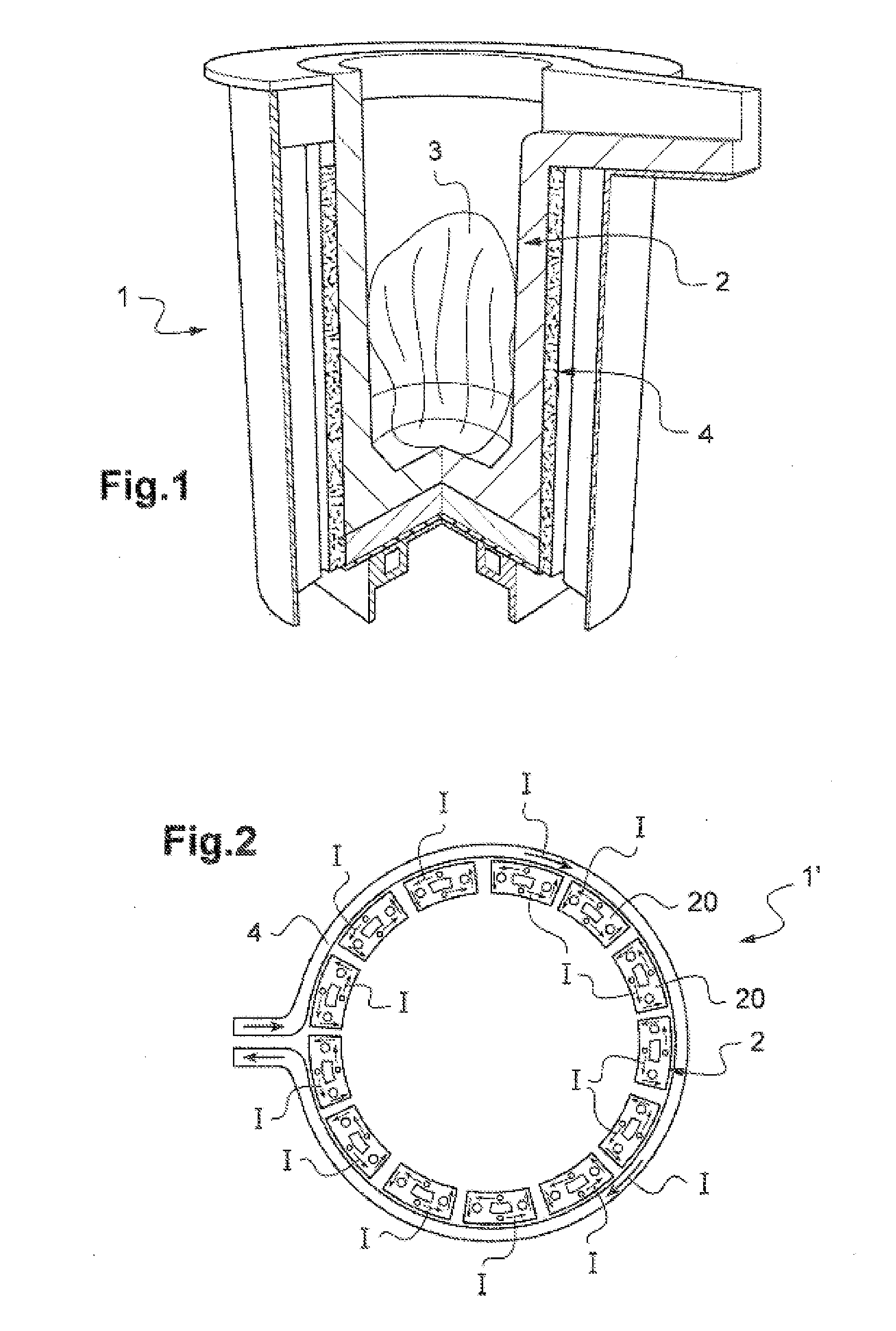 Electromagnetic induction furnace and use of the furnace for melting a mixture of metal(s) and oxide(s), said mixture representing a corium