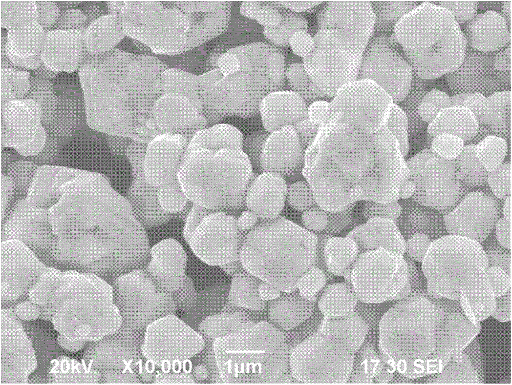 Surface modified particle diameter mixed silver powder and preparation method thereof