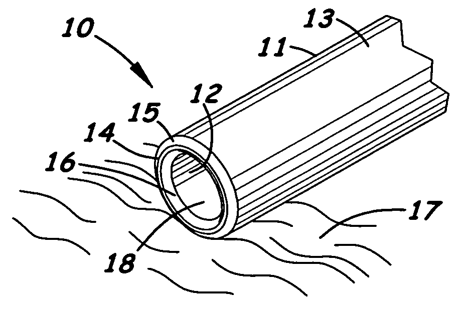 Phacoemulsification device having rounded edges