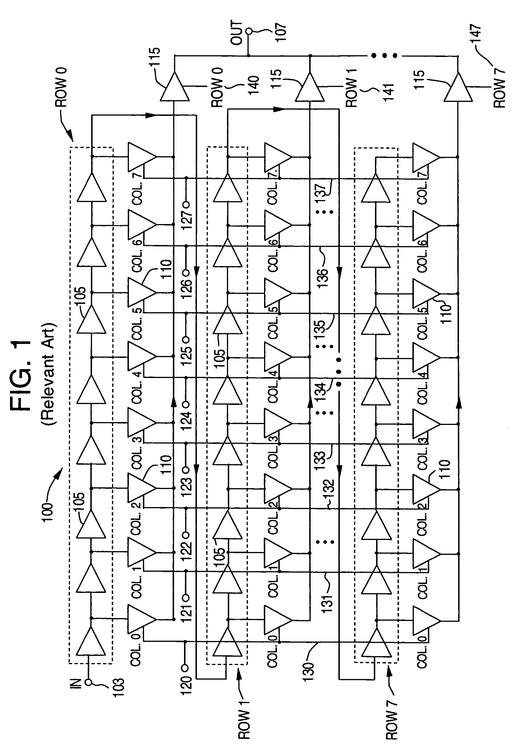 Diagonal matrix delay