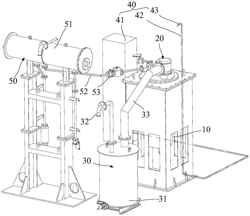 On-load tap changer explosion-proof system and transformer