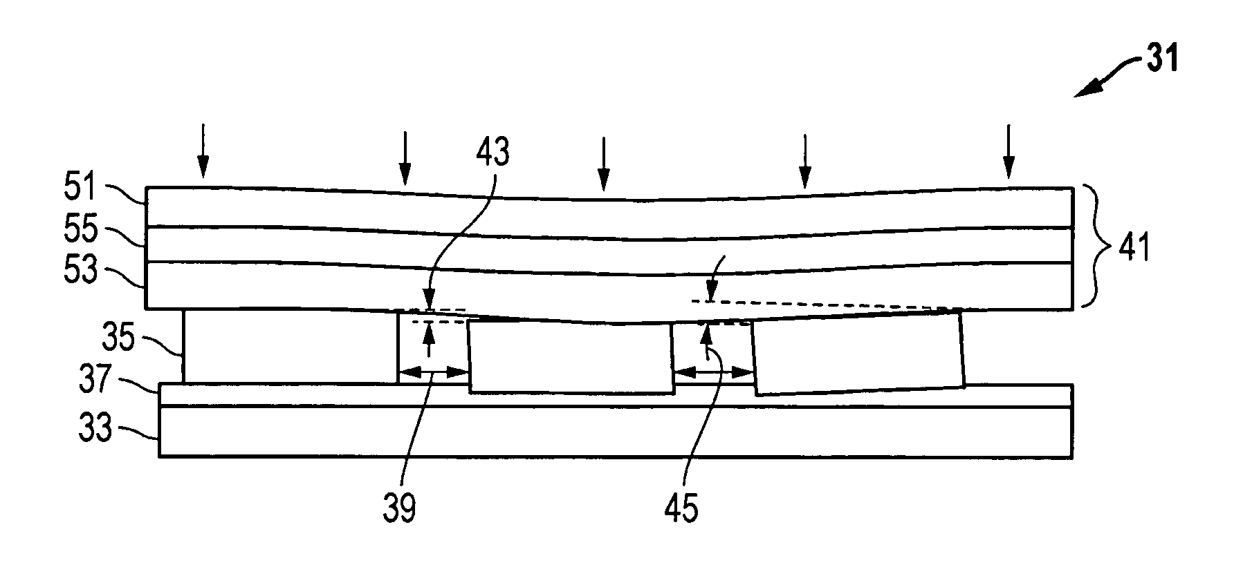 System, method, and apparatus for multilevel UV molding lithography for air bearing surface patterning