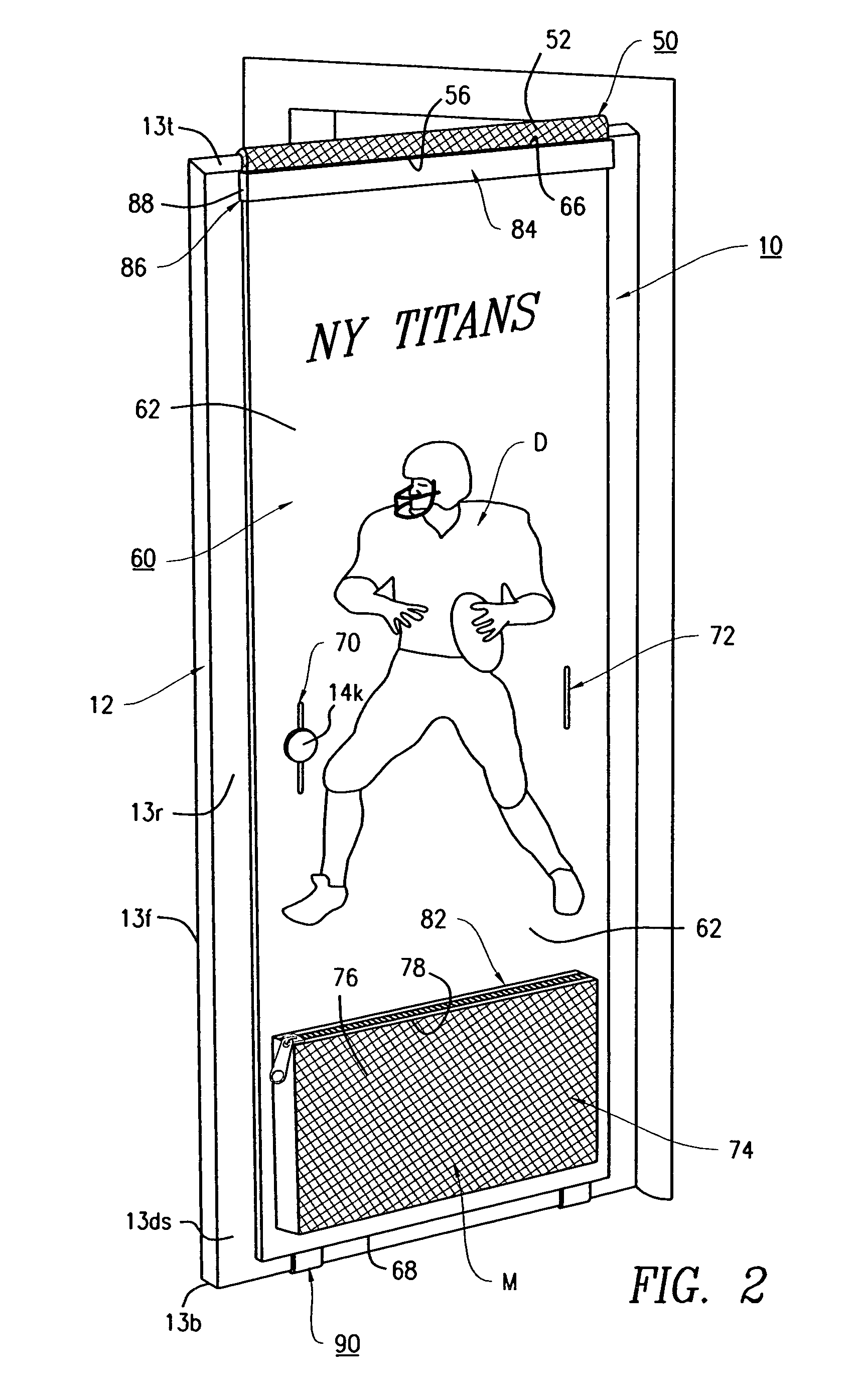 Door cover with storage pockets