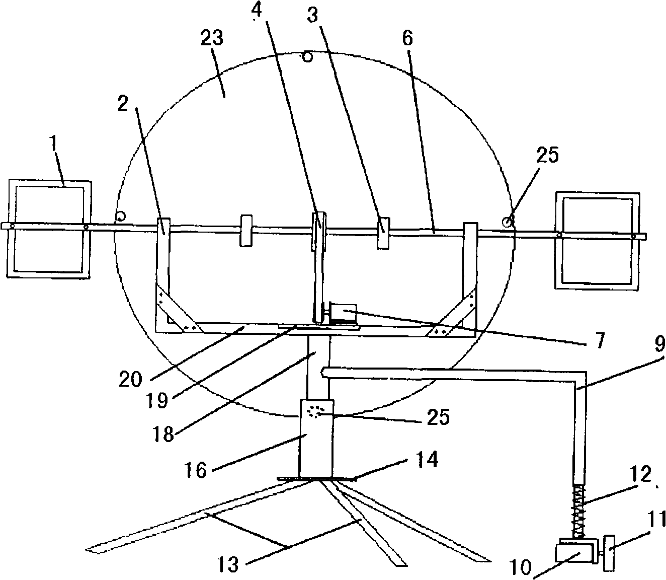 Auto-focusing system of solar cooker