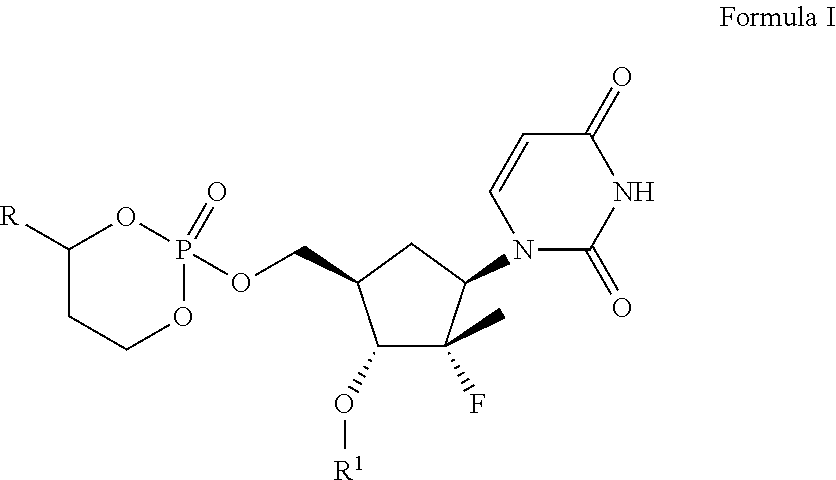 Derivatives of uridine 5'-cyclophosphate useful to treat hepatitis c viral infections