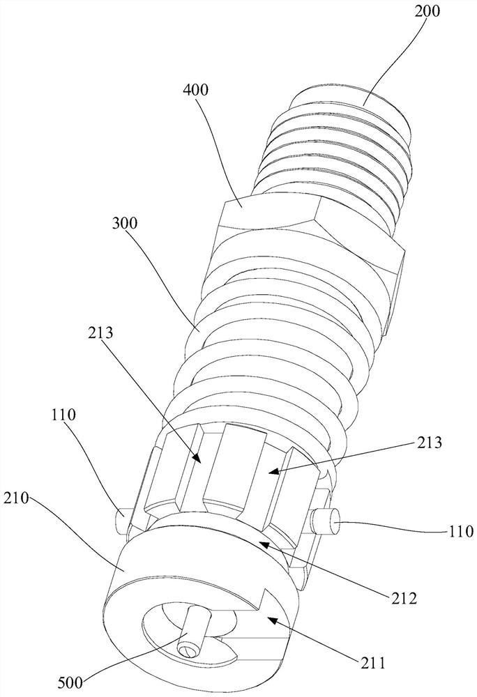 Outer conductor mounting structure for connector, and connector
