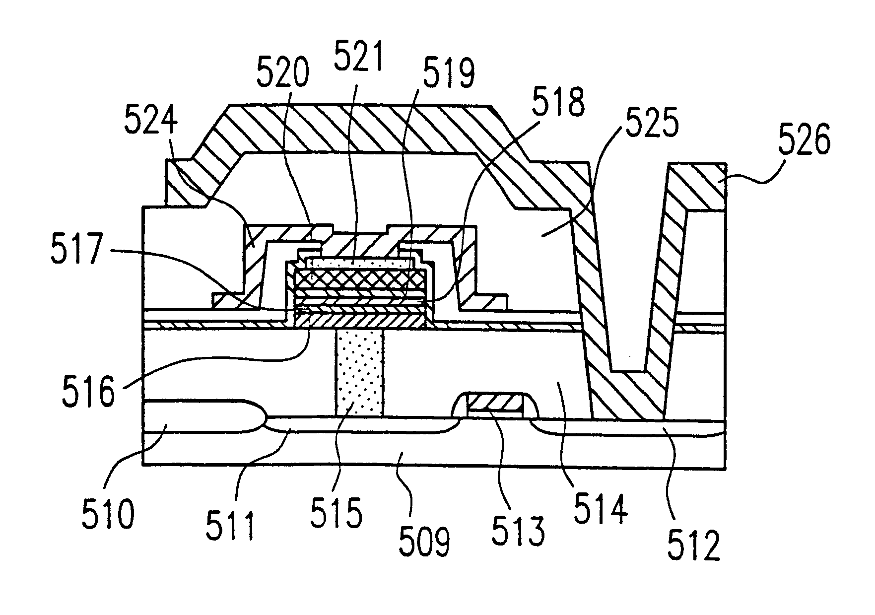 Semiconductor memory device and production method of the same