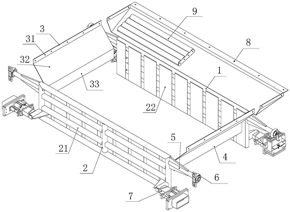 A roller rubber baffle device for an open mill