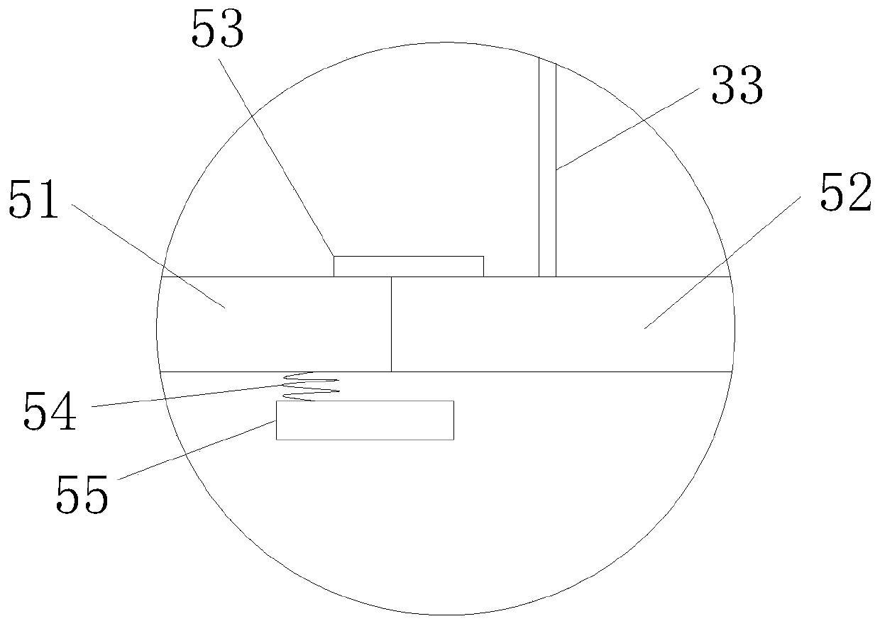 Reagent dropwise adding device for color mixing experiment in food detection