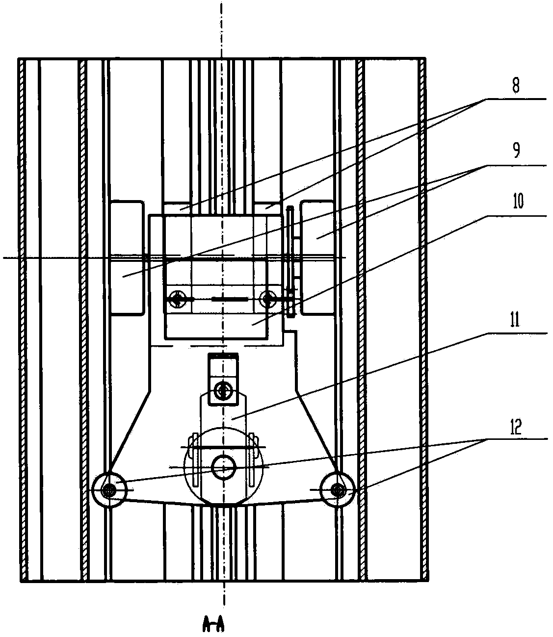 Automatic hanging three-dimensional storage sorting delivery system