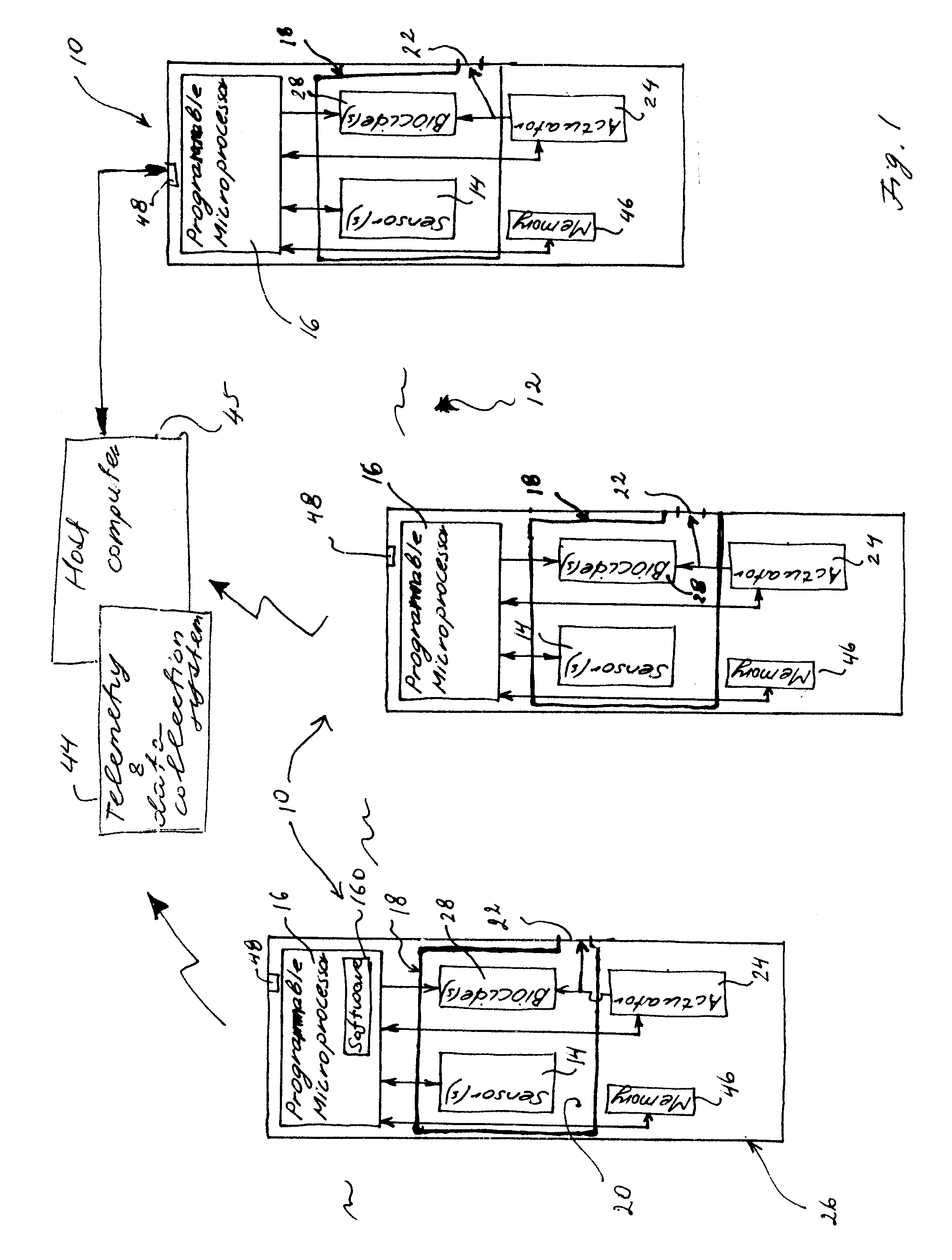 Autonomous device with biofouling control and method for monitoring aquatic environment