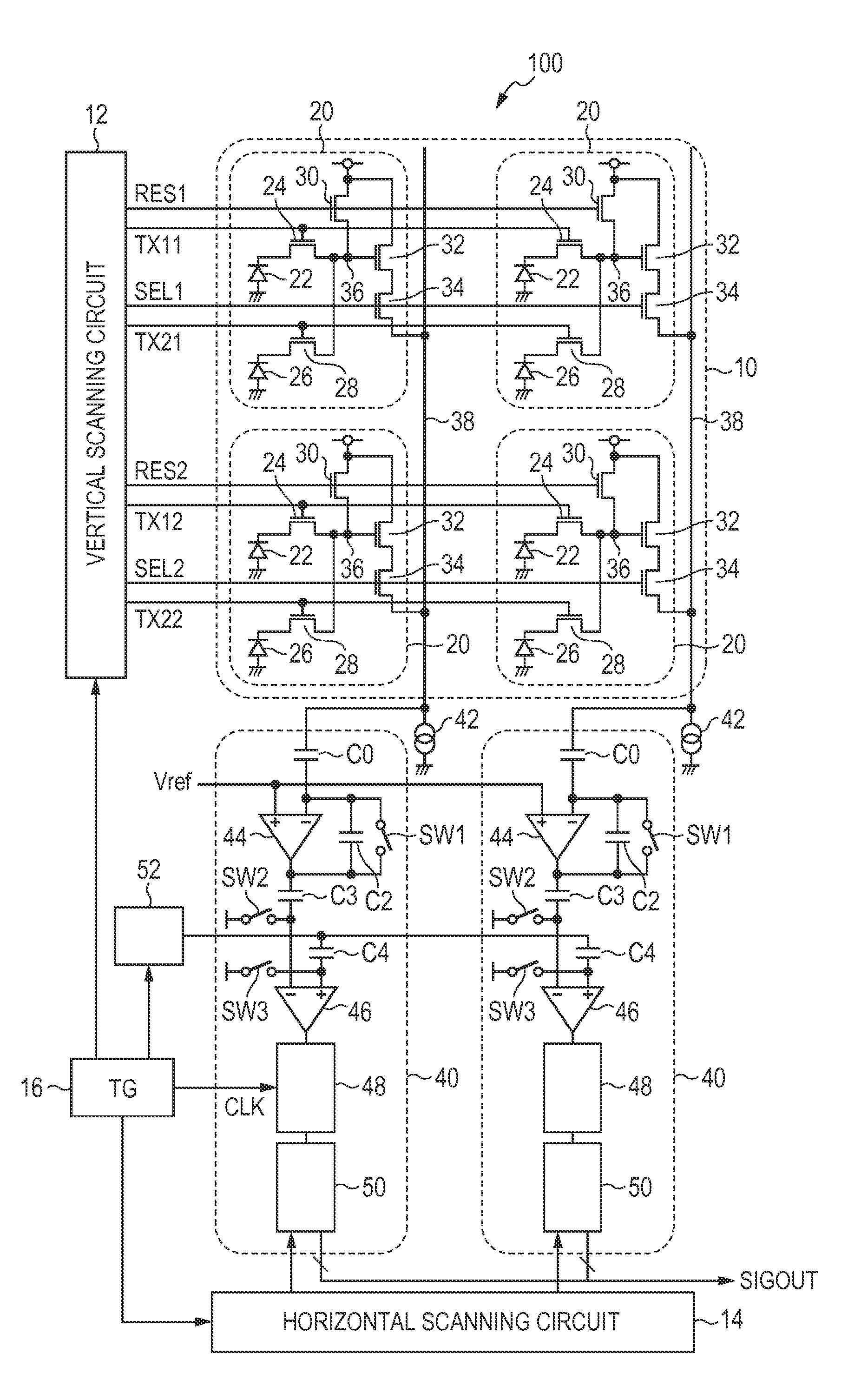 Imaging device and method of driving the same