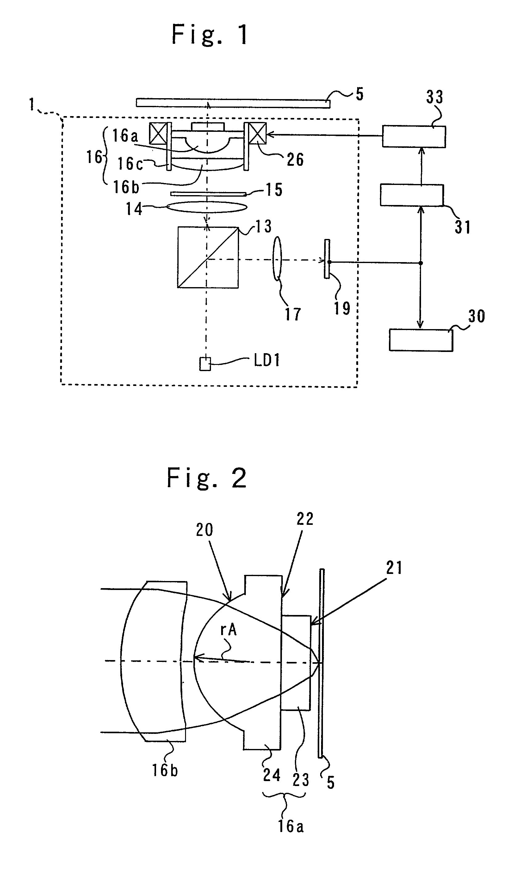 Complex objective lens and method for manufacturing the same and optical pickup device and optical recording/reproducing apparatus