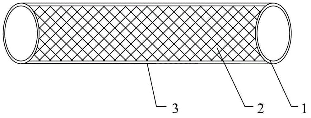 Paraffin wax transmitting pipeline