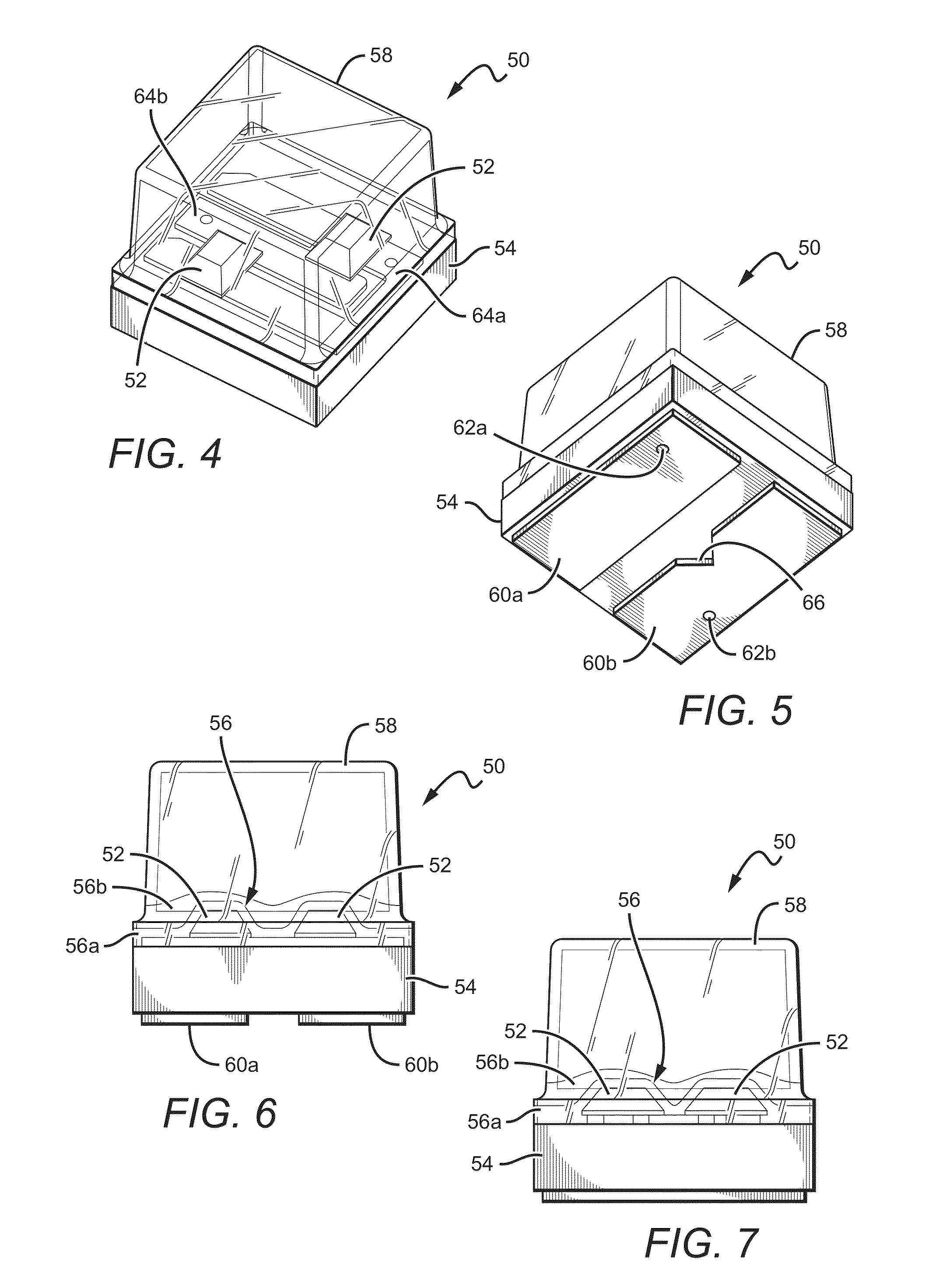 Multi-layer conversion material for down conversion in solid state lighting