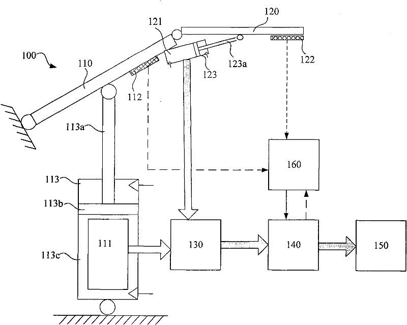 Energy recovery vibration attenuating system for cantilever frame as well as energy recovery method and vibration attenuating method for cantilever frame