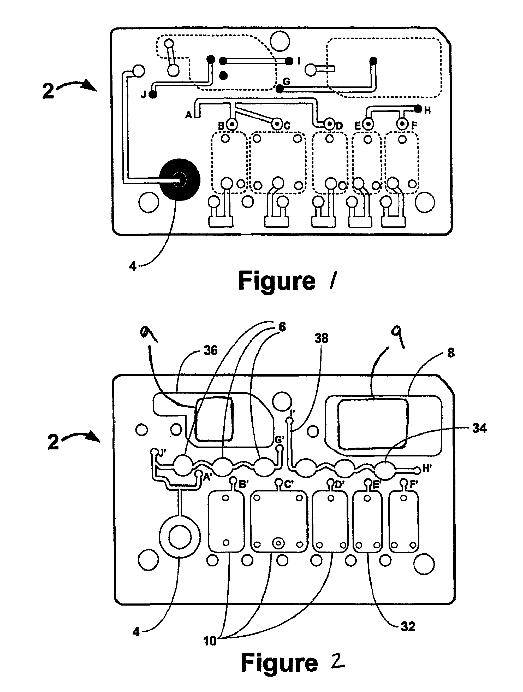Reducing optical interference in a fluidic device