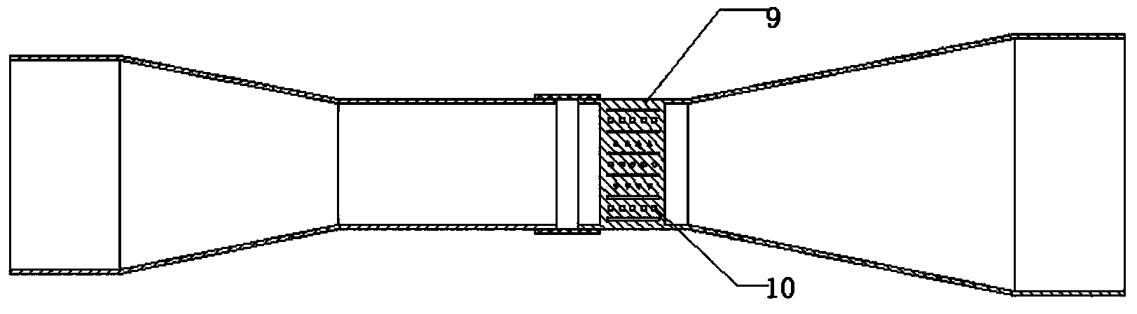 Rotating Venturi mixer with uniform plate