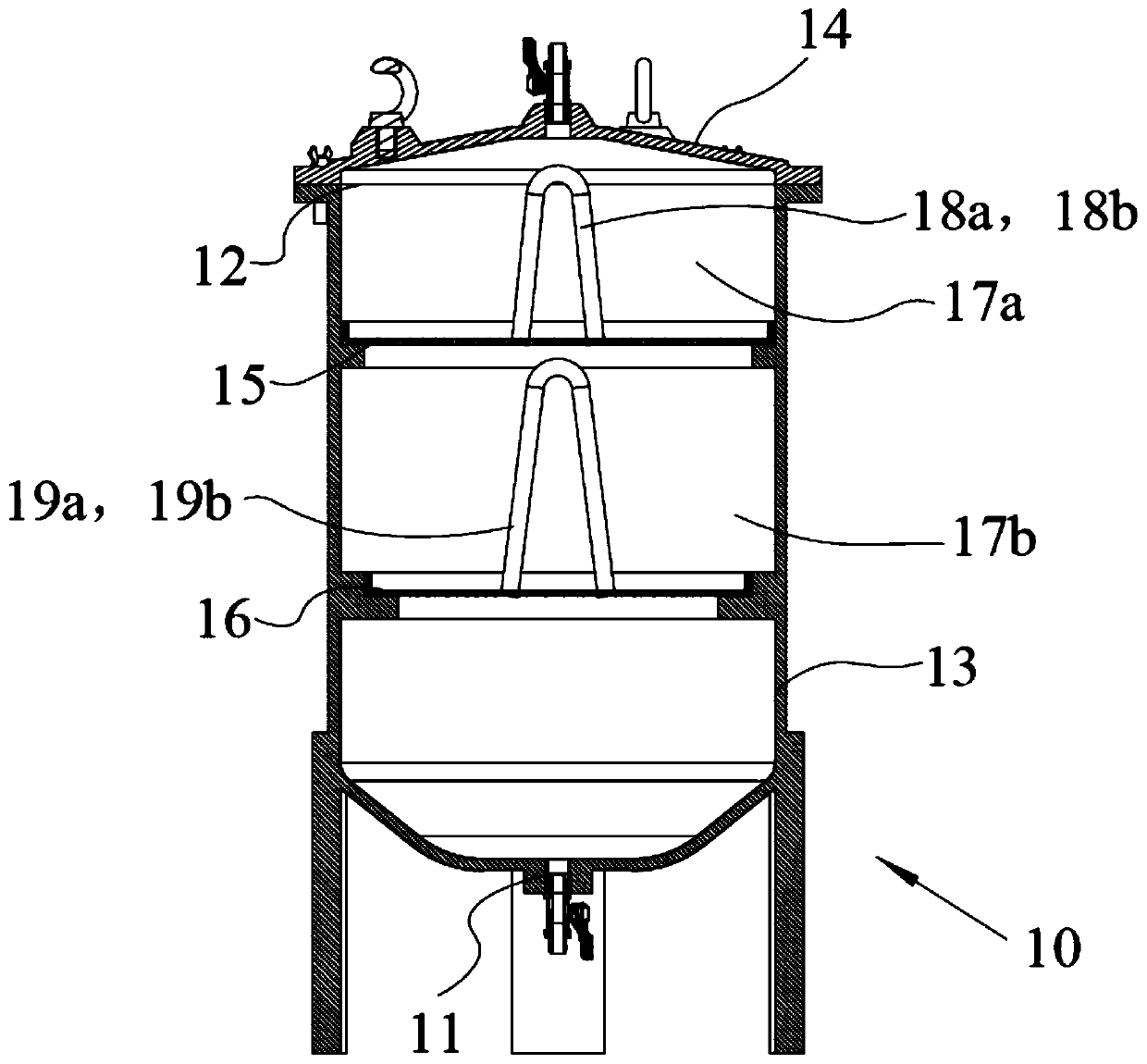 High-purity decoloration filter pressing process of sulfadoxine