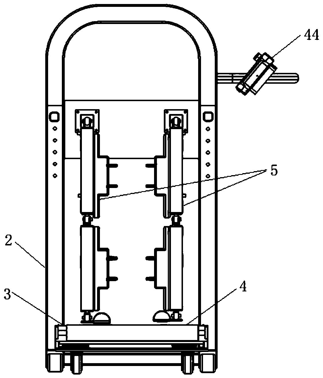 Robot for lower-limb rehabilitation training