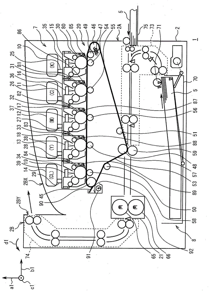 Developer conveying device and image forming apparatus