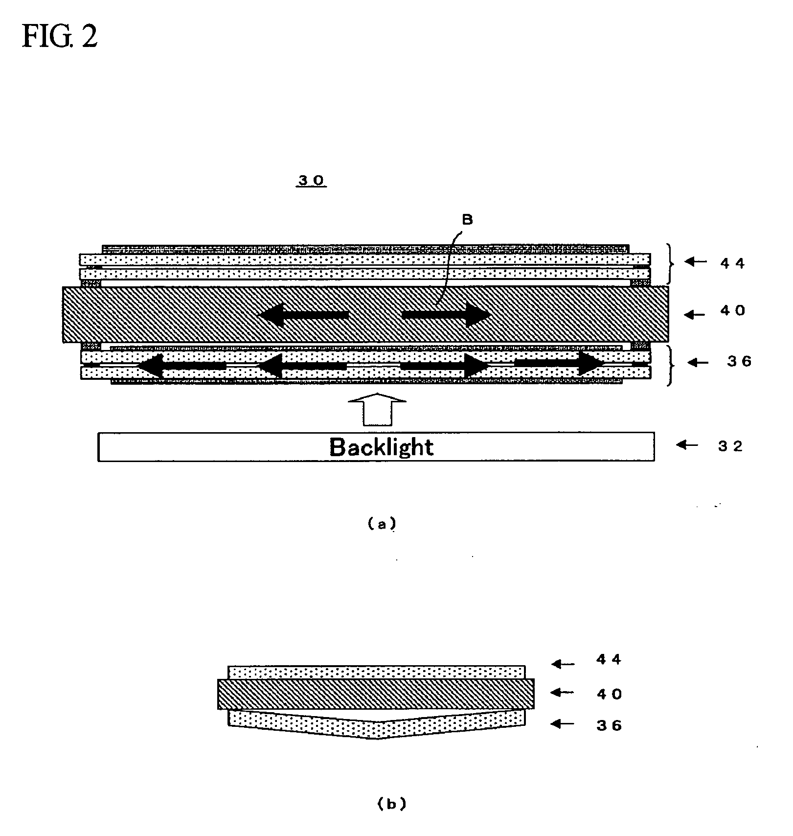 Stereoscopic picture display device and method of producing the same