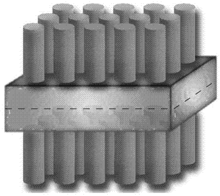 Three-dimensional proton conductor based ordered single electrode and membrane electrode as well as preparation methods