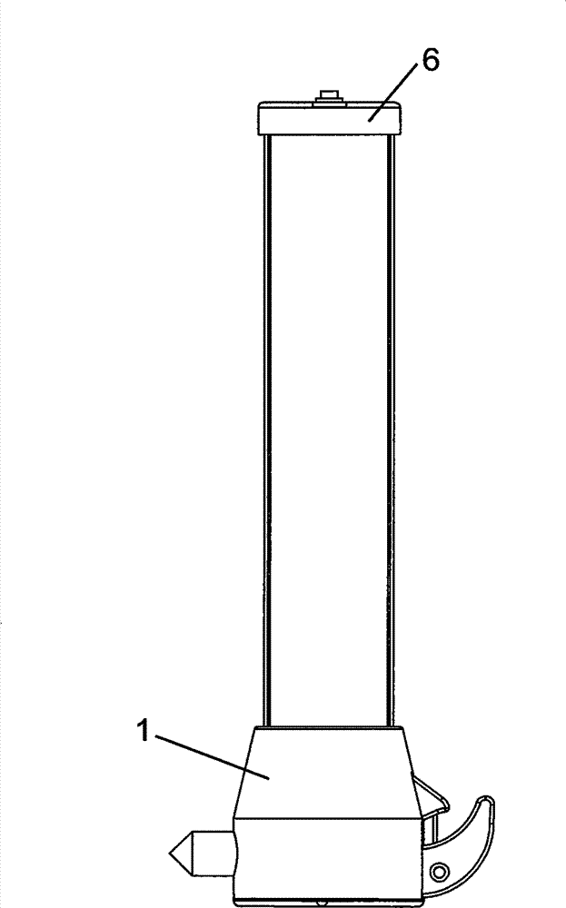 Multifunctional vehicle-mounted integrated movable light-emitting diode (LED) illuminating lamp