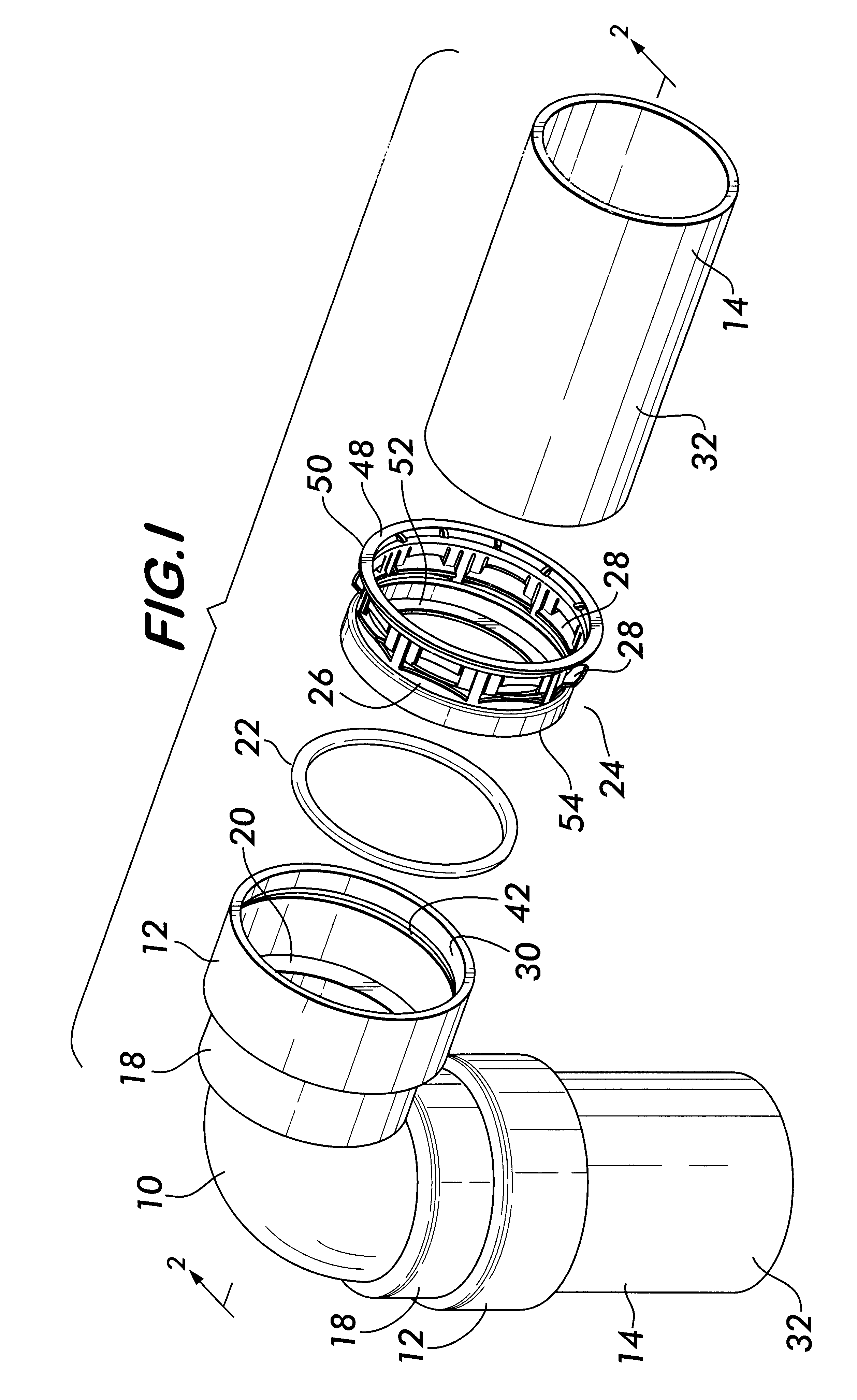 Mechanical pipe coupling with toothed retainer