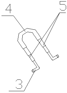 Book clamp with telescopic lever parts