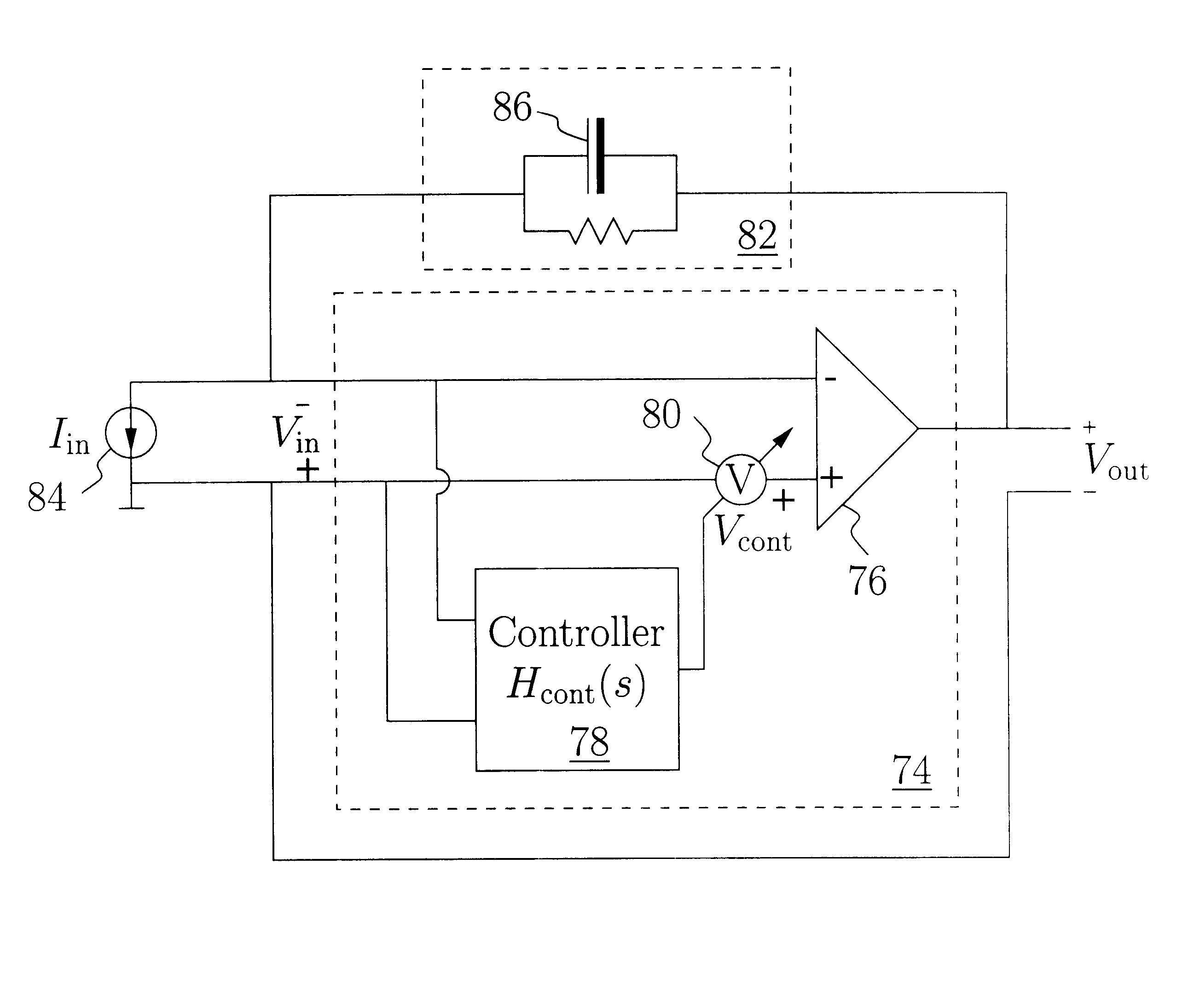 Wide-bandwidth operational amplifier