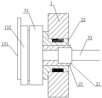 Tunnel poisonous gas detecting device for mine engineering