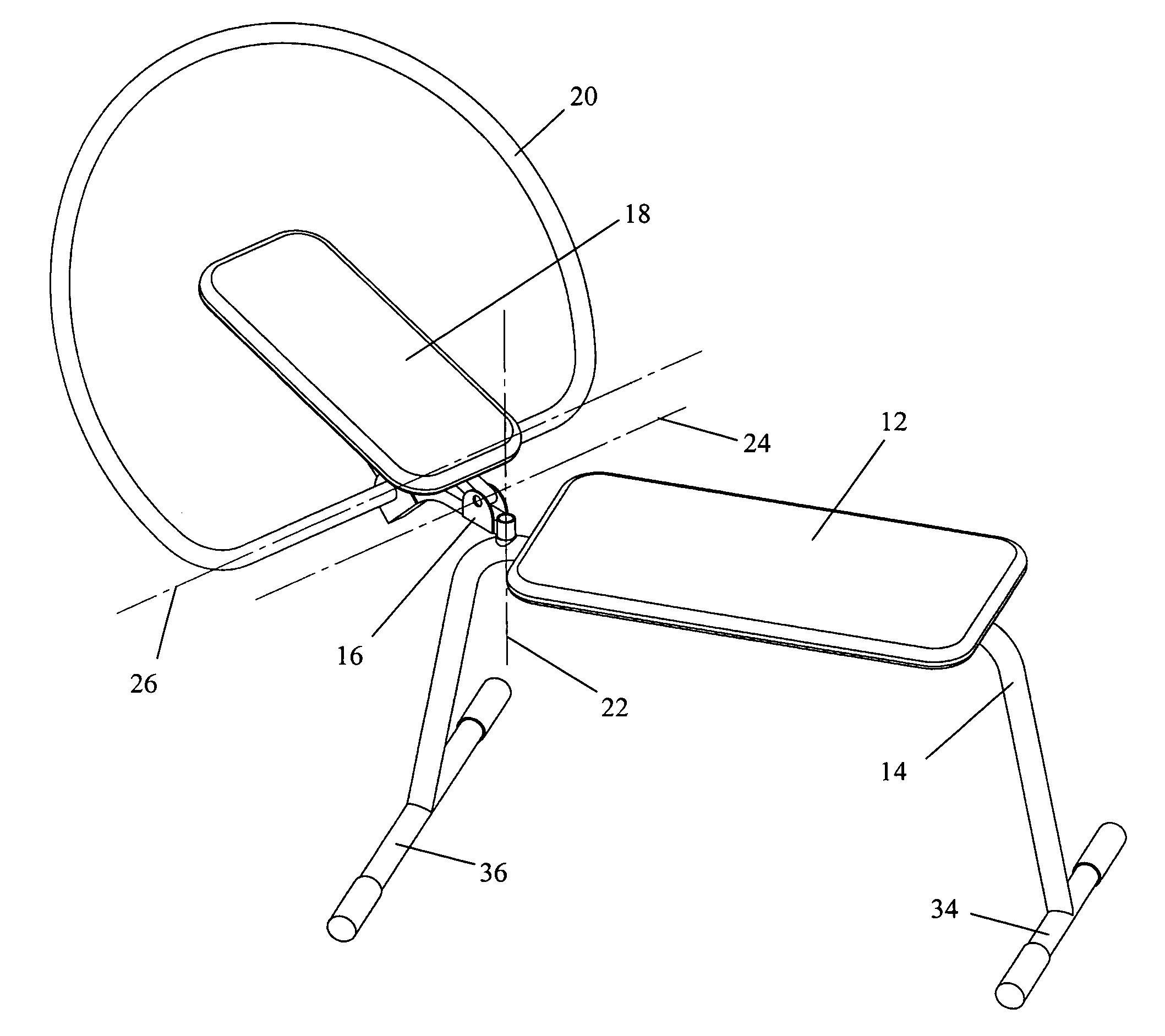 Abdominal exercise apparatus