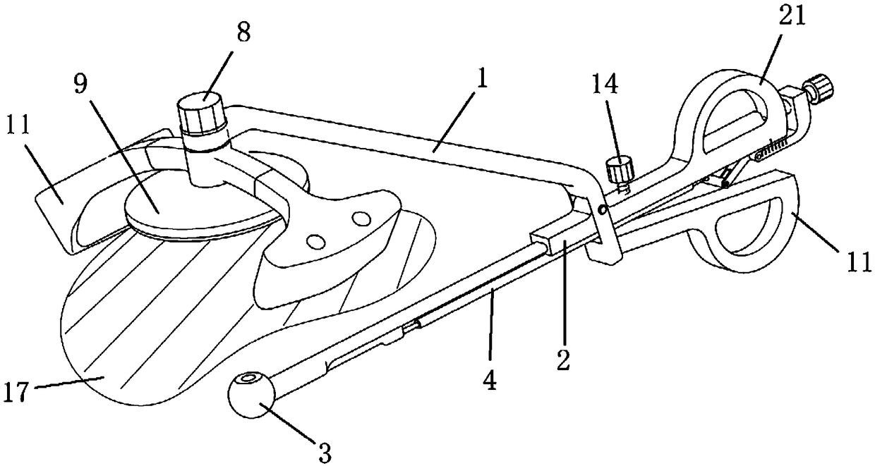 Patella microfracture surgery device