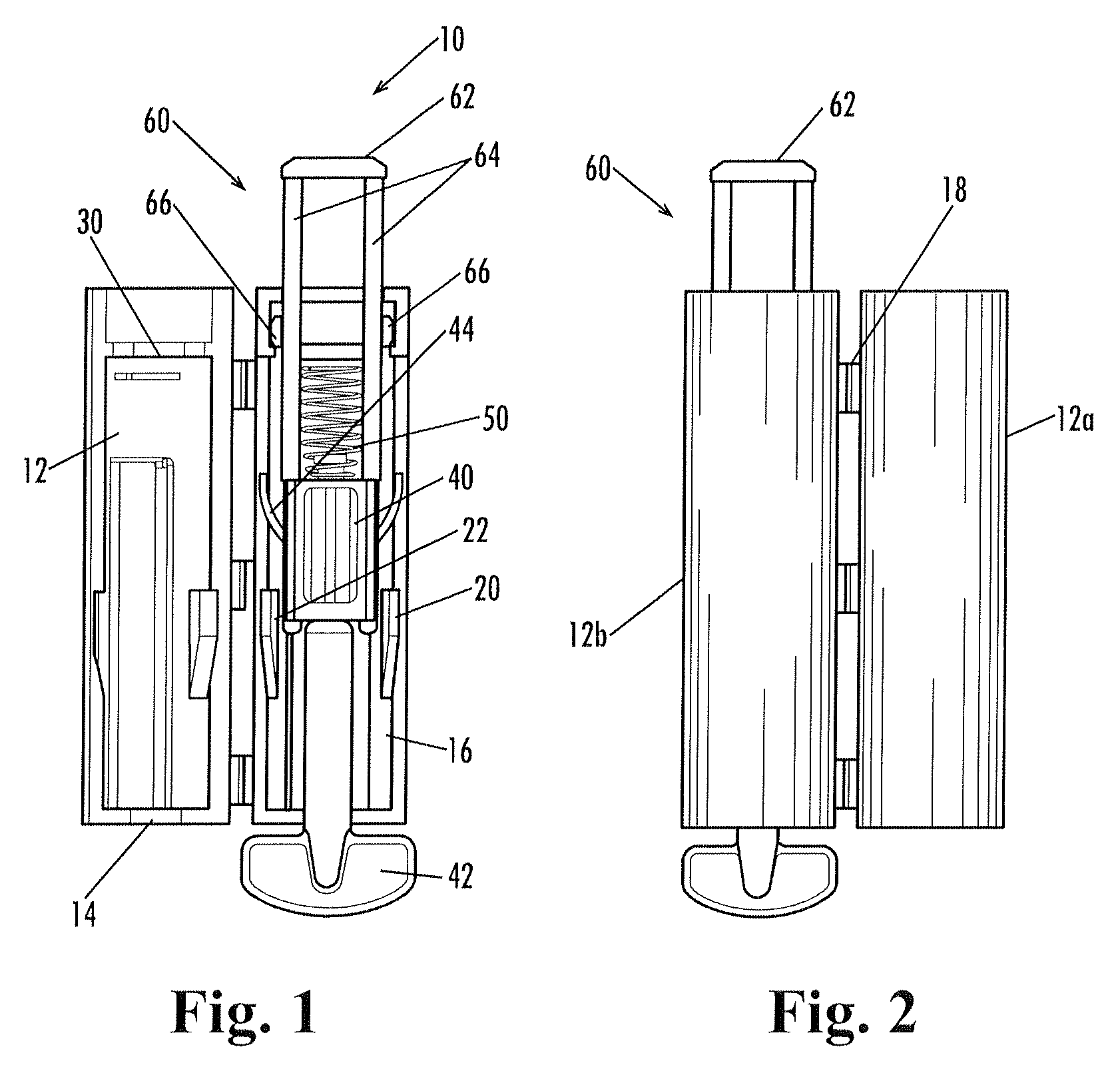 Single use device for blood microsampling