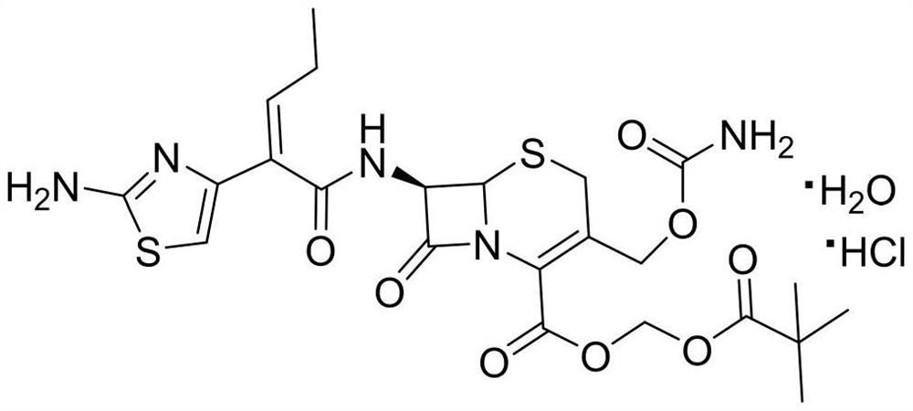 Synthesis method of cefcapene acid