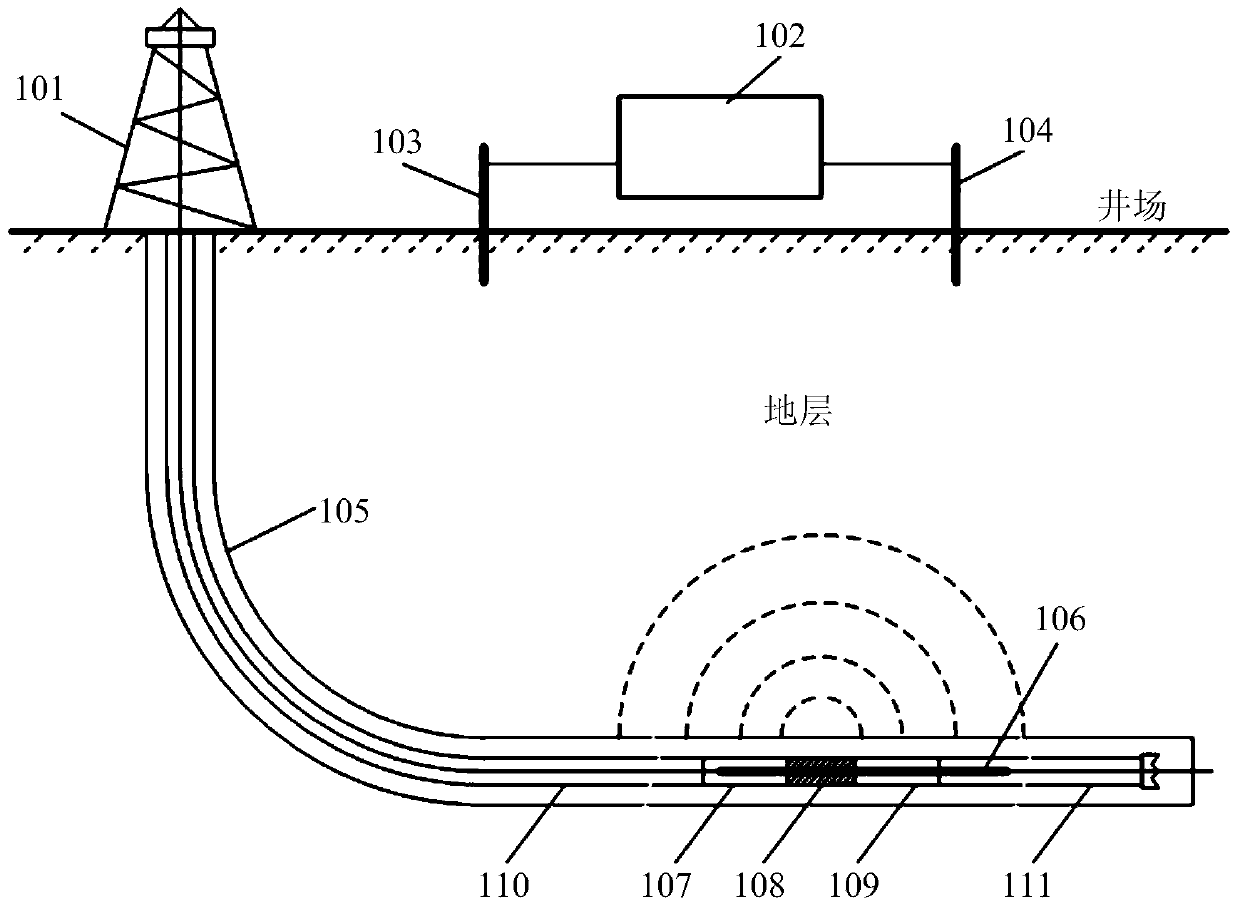 Signal transceiving method for ground equipment and signal transceiving method for downhole equipment