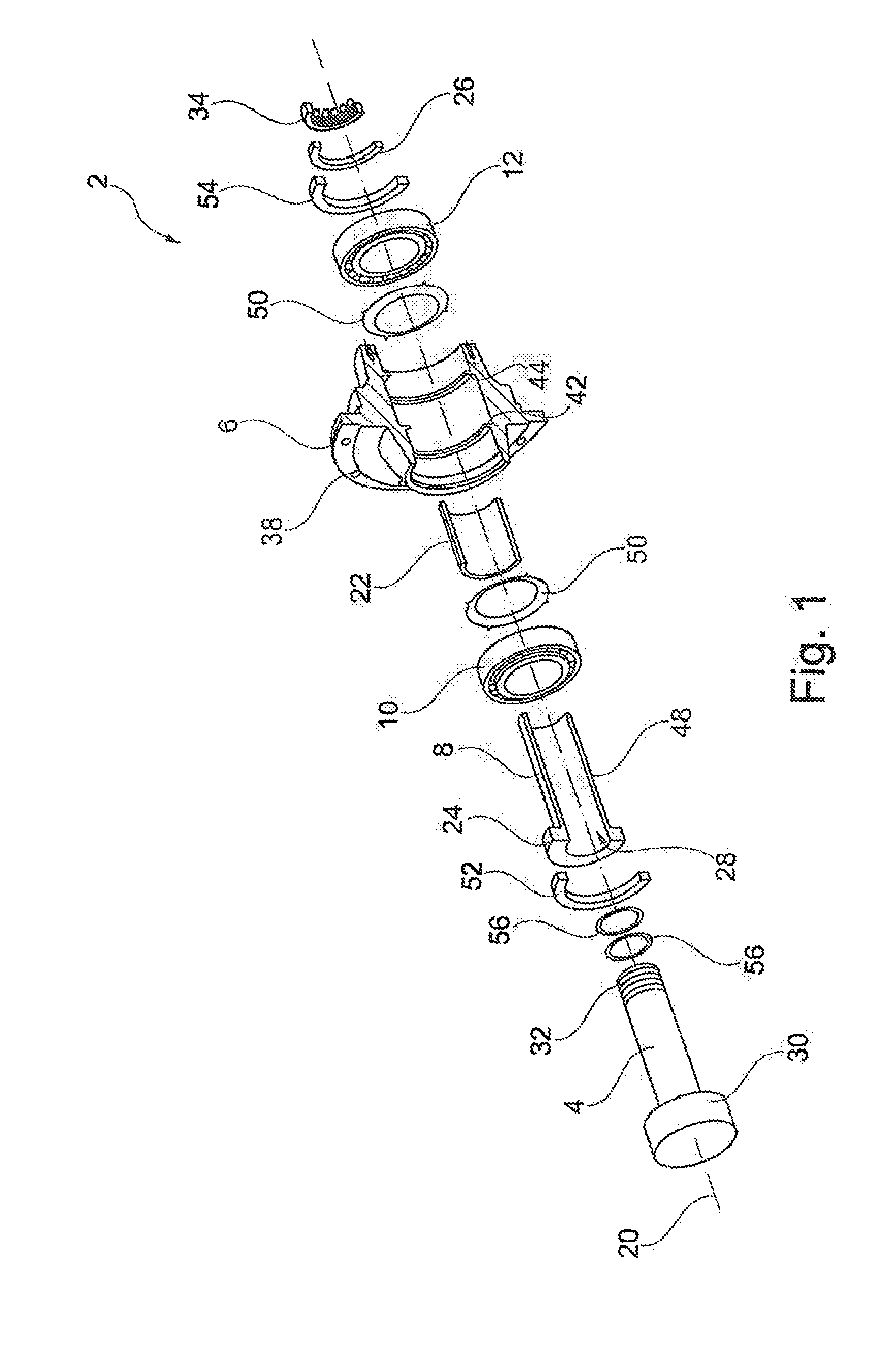 Wheel bearing for a utility vehicle