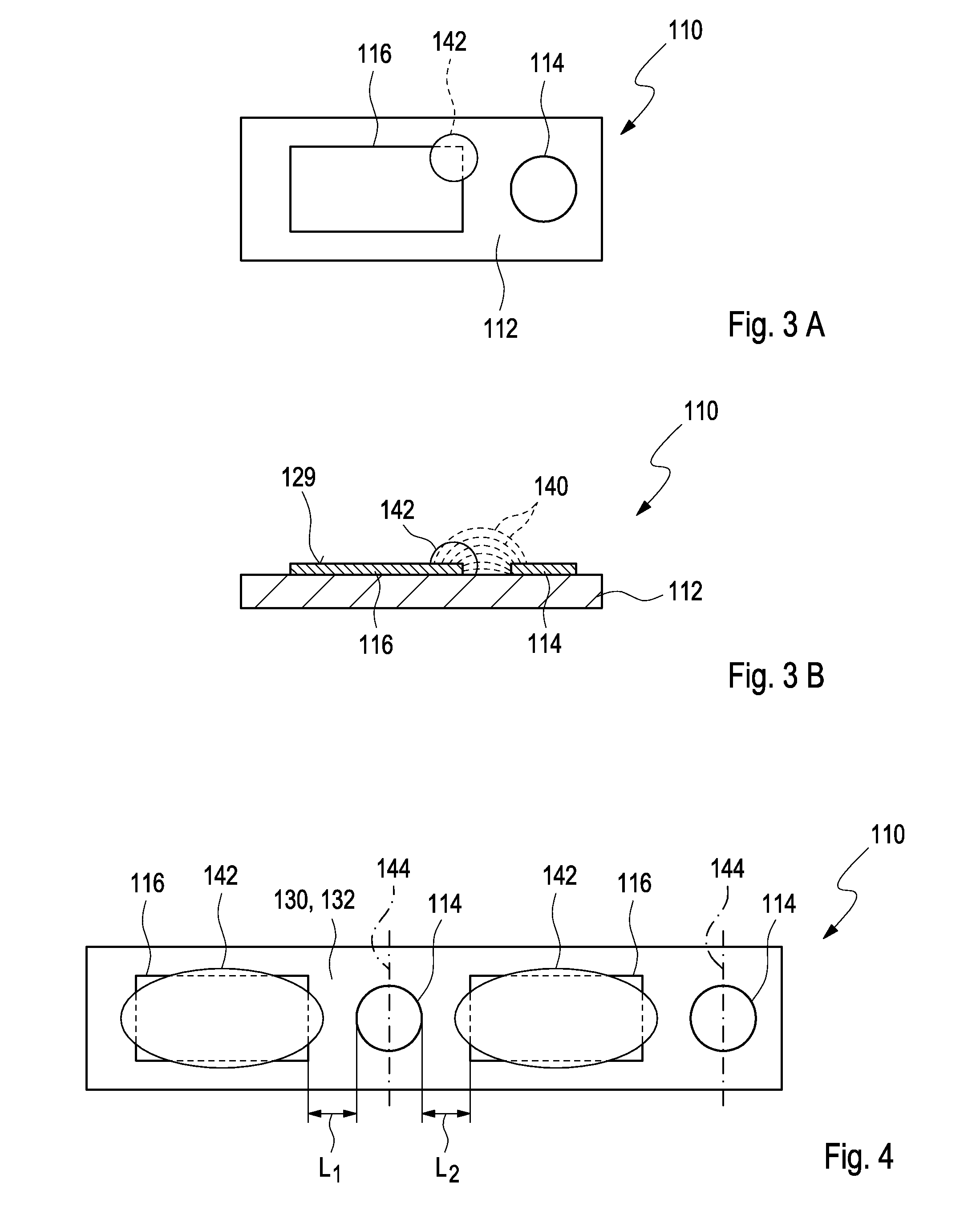 Sensor elements for detecting an analyte in a body fluid sample as well as methods of making the same